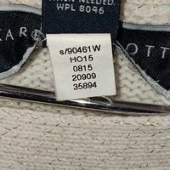 Karen Scott Cable Knit Sweater Size 3X - Picture 8 of 10